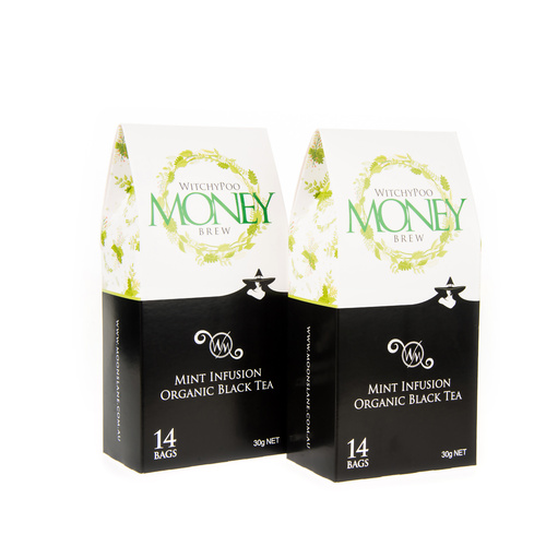 10% Discount On 2 x Money Teas (Pyramid Bags)