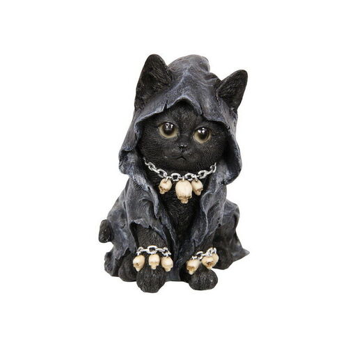 16cm Gothic Cat Witch