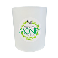 Money Crystal Intention Candle - Mint Infusion - Large