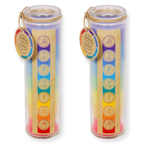 Chakra & Luck 7 Layered Candle