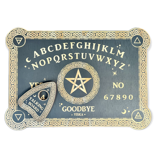 Pentagram Spirit Board & Planchette Set